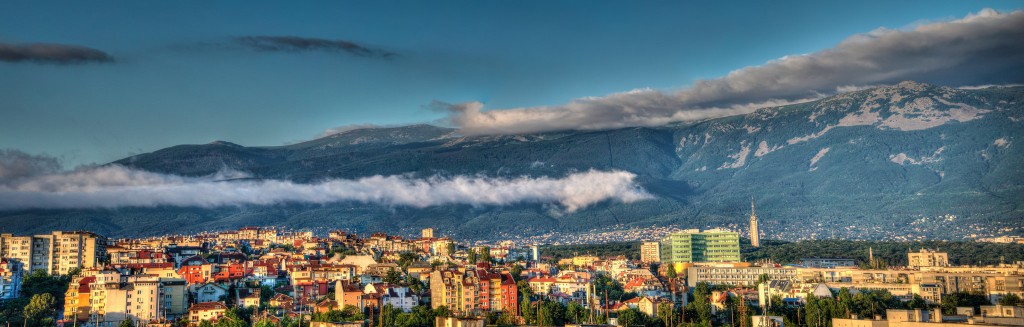 Panorámica de Sofia, Bulgaria