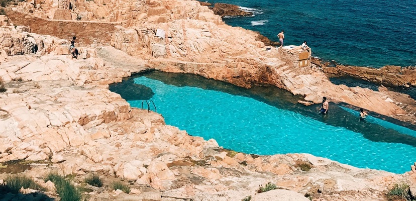  Piscina natural en la Platja Fonda 