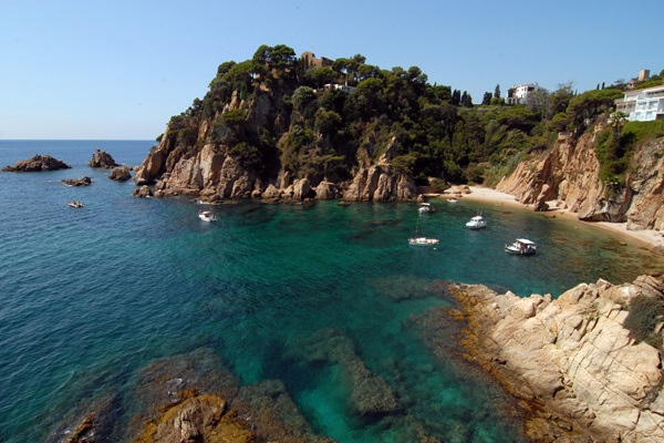  Pura tranquilidad en la Cala Sa Forcanera 