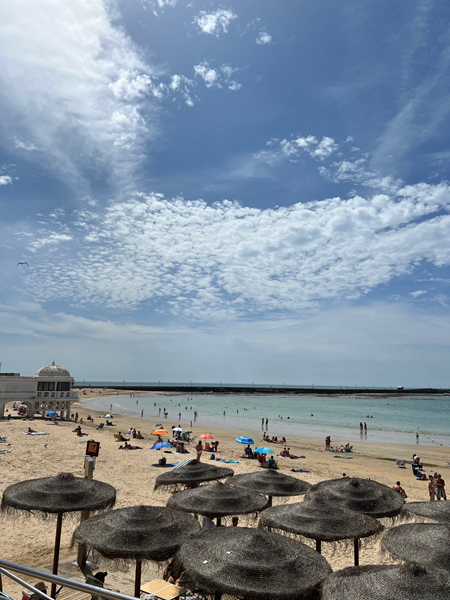 La Playa de La Caleta.