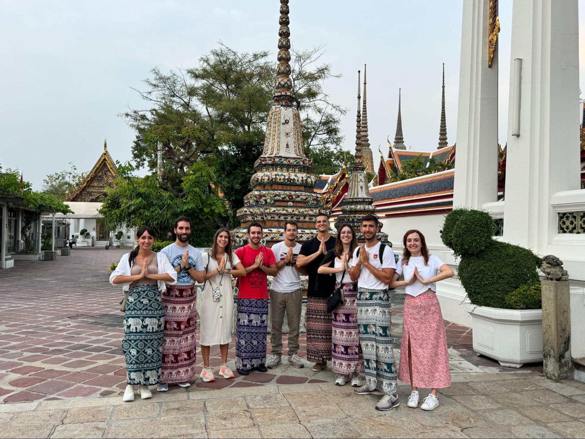 Una excursión por los templos de Bangkok