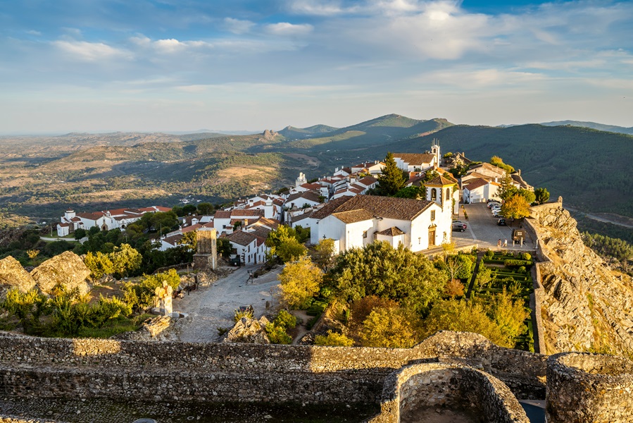 Foto aerea de Marvao 