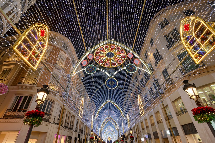 Málaga en Navidad 